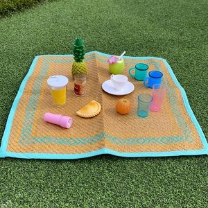 American Girl doll picnic set